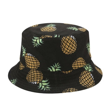 Pineapple Printed Bucket Hat
