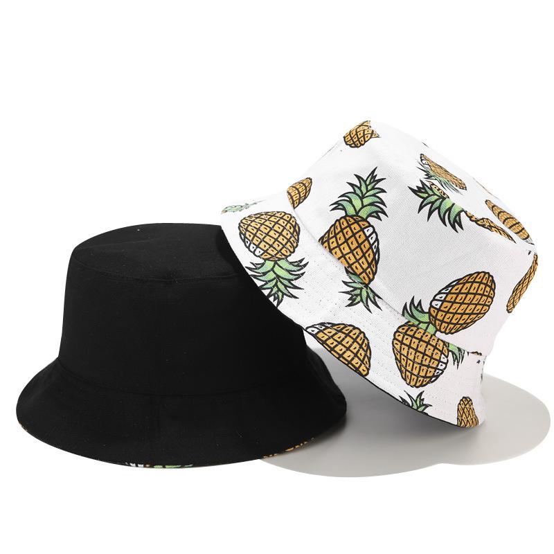 Pineapple Printed Bucket Hat